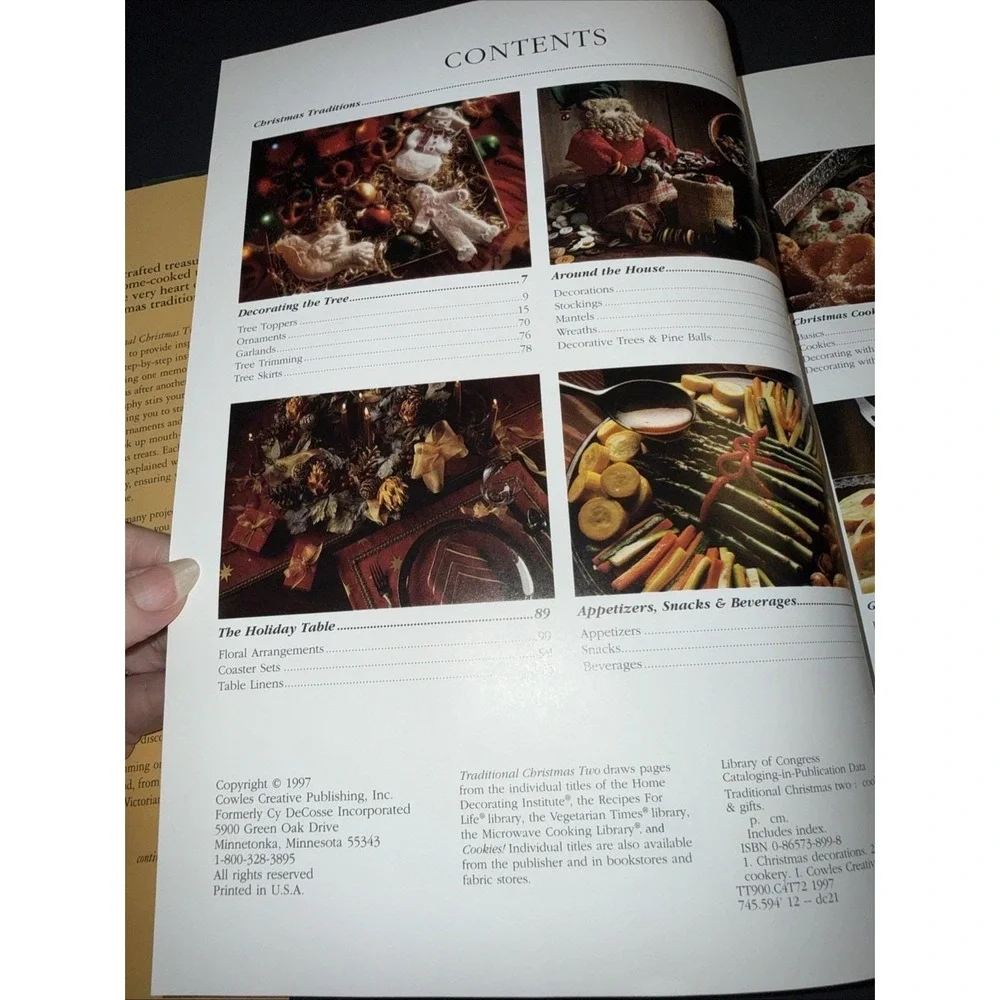 Traditional Christmas Two: Cooking, Crafts & Gifts by Cowles Creative Publishing